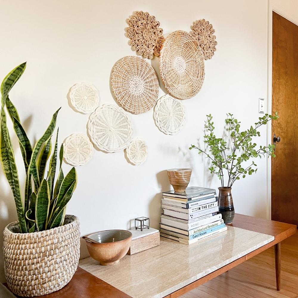 Rattan Wall decors