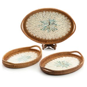 Rattan with Mop tray